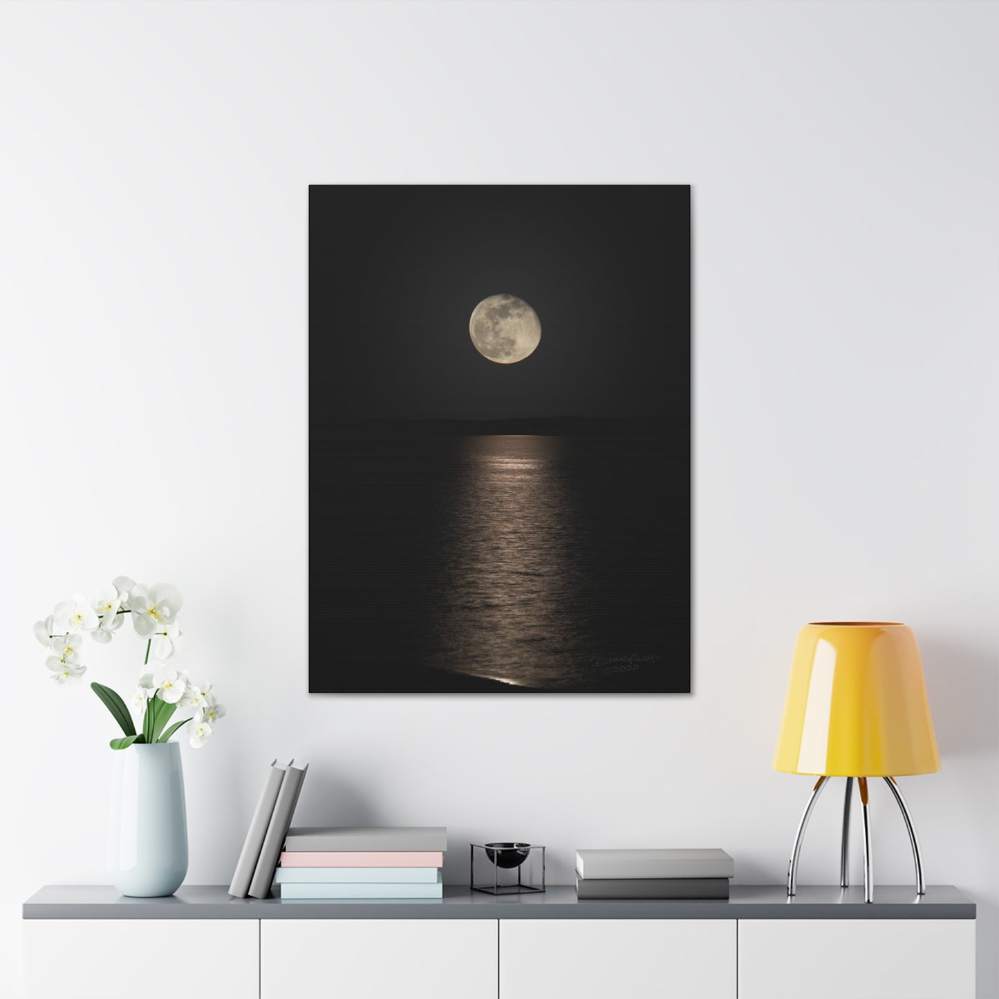 Moon Over Sardis Lake