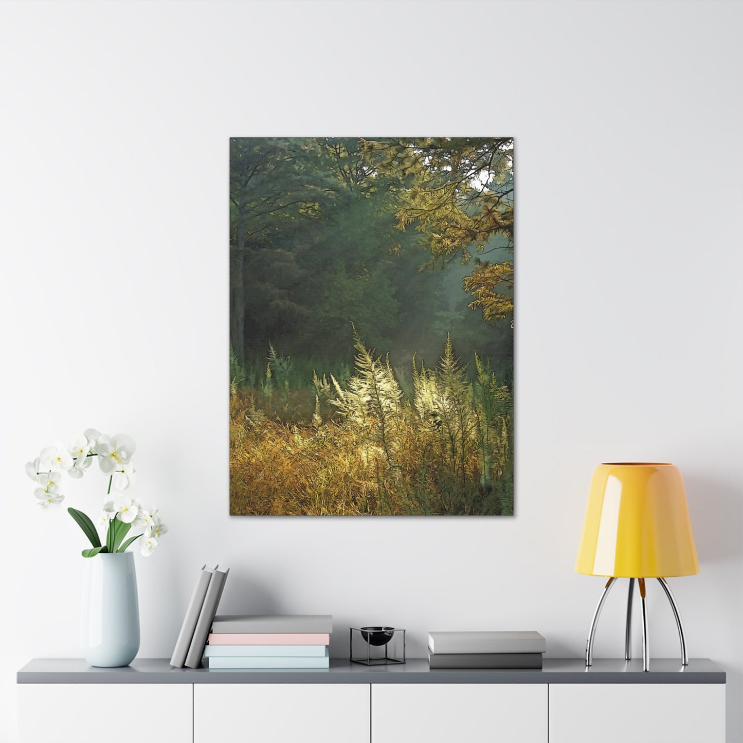 Sun Drenched Meadow - oil paint filter