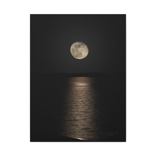 Moon Over Sardis Lake