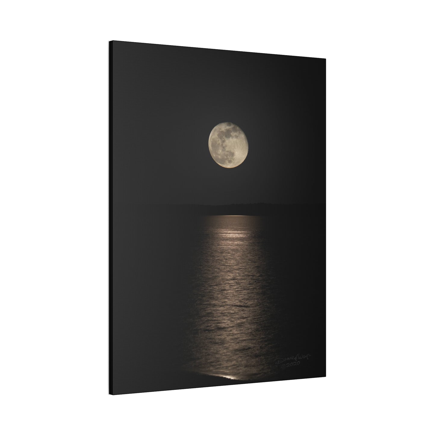 Moon Over Sardis Lake