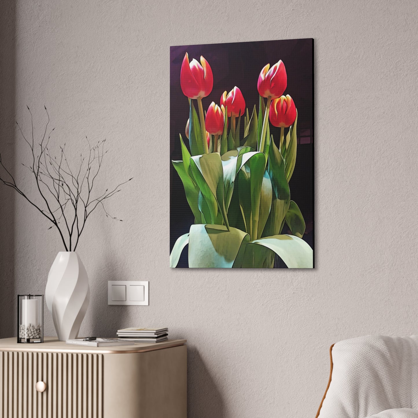 Iris - oil paint filter